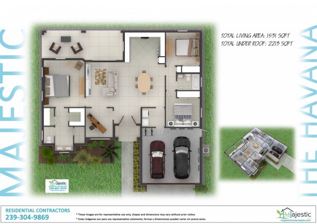 SHEET INTERIOR FLOOR 2D HAVANA